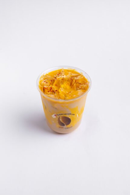 Saffron latte